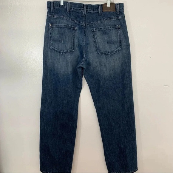 Calvin Klein Jeans Men Size 36 Straight Leg  Inseam 31" Blue Fading 100%‎ Cotton - Picture 4 of 12